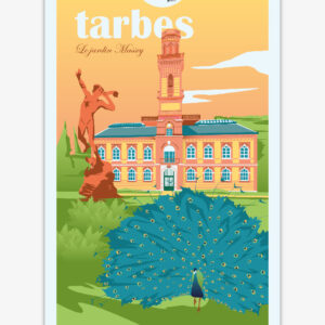 affiche-tarbes-pyrenees-altitudeposters Affiche Tarbes Pyrénées