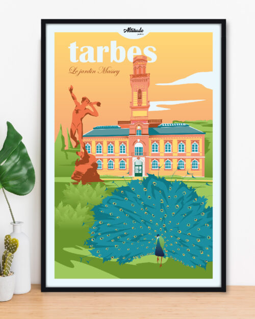 Affiche Tarbes Pyrénées