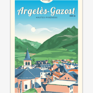 Carte postale Argelès-Gazost Pyrénées