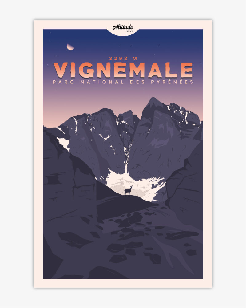 affiche-vignemale-altitudeposters Affiche Vignemale Pyrénées
