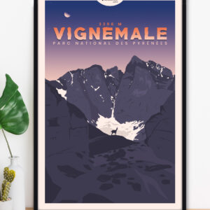 affiche-vignemale-altitudeposters-img2 Affiche Vignemale Pyrénées