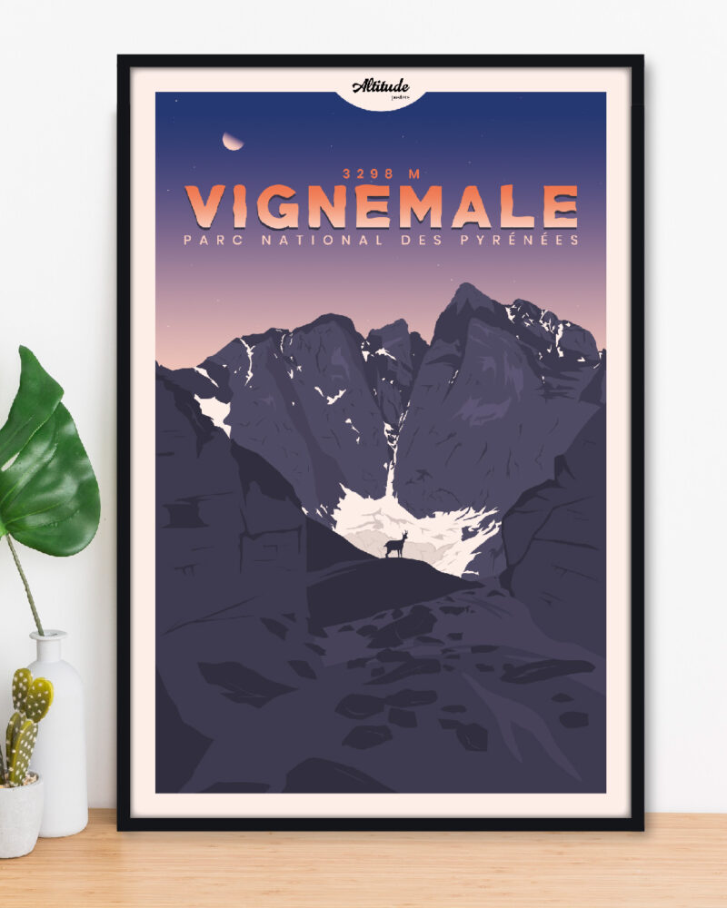 affiche-vignemale-altitudeposters-img2 Affiche Vignemale Pyrénées