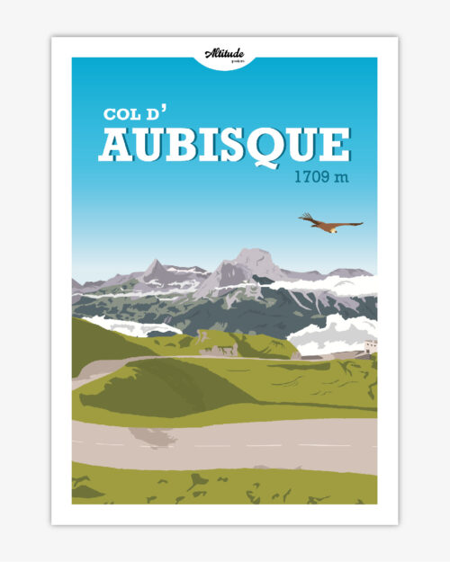 carte-postale-col-aubisque-pyrenees-altitudeposters Carte postale Col d'Aubisque Pyrénées