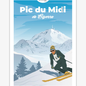 carte-postale-pic-du-midi-de-bigorre-pyrenees-altitudeposters Carte postale Pic du Midi de Bigorre Pyrénées