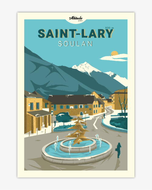 carte-postale-saint-lary-soulan-pyrenees-altitudeposters Carte postale Saint-Lary-Soulan Pyrénées