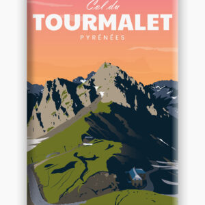 magnet-col-tourmalet-pyrenees-altitudeposters Magnet Col du Tourmalet Pyrénées