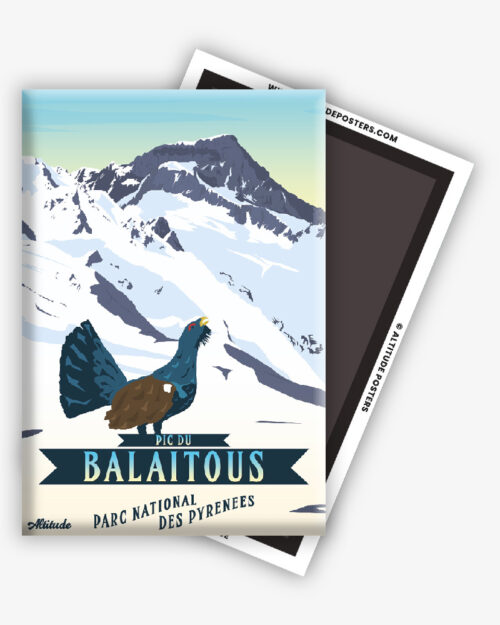 Magnet Pic du Balaitous Parc national des Pyrénées