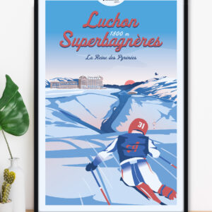 affiche-luchon-superbagneres-altitudeposters-img2 Affiche Luchon Superbagnères