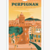 affiche-perpignan-altitudeposters Affiche Perpignan Catalogne Pyrénées
