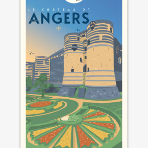 Affiche Angers Vallée de la Loire