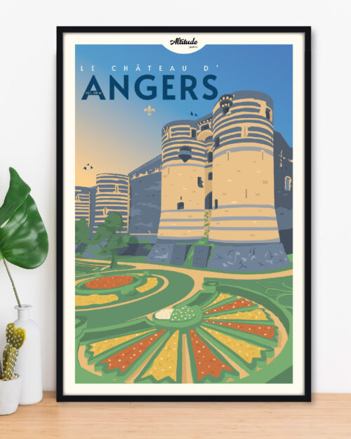 Affiche Angers Vallée de la Loire