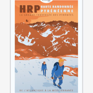 carte-postale-haute-randonnee-pyreneenne-pyrenees-altitudeposters Carte postale HRP Haute Randonnée Pyrénéenne