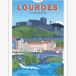 Carte postale Lourdes Pyrénées