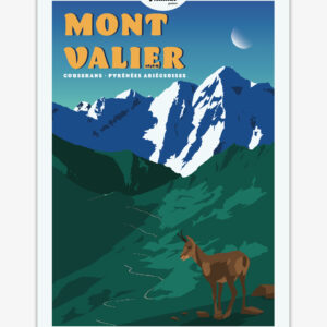 carte-postale-mont-valier-pyrenees-altitudeposters Carte postale Mont Valier Couserans Ariège Pyrénées