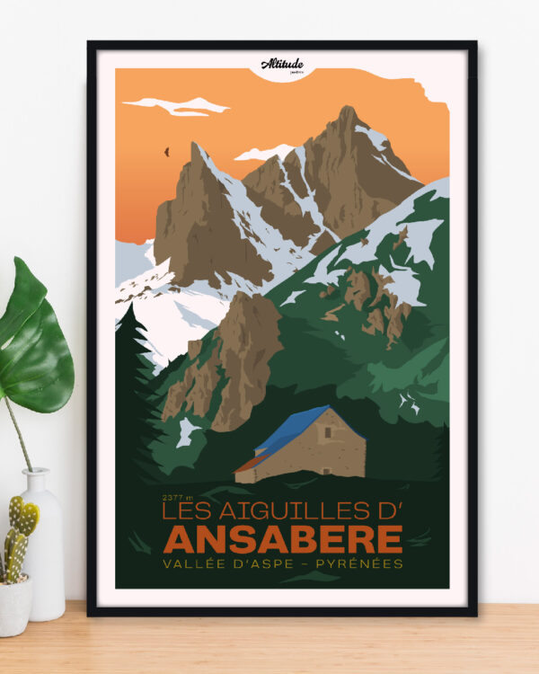 Affiche Les Aiguilles d'Ansabère