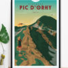 affiche-pic-orhy-pays-basque-pyrenees-altitudeposters-img2 Affiche Pic d'Orhy