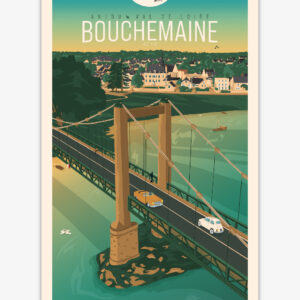 affiche-bouchemaine-anjou-val-de-loire-altitudeposters Affiche Bouchemaine - Anjou - Val de Loire
