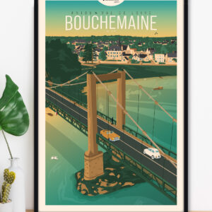 affiche-bouchemaine-anjou-val-de-loire-altitudeposters-img2 Affiche Bouchemaine - Anjou - Val de Loire