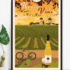 affiche-la-route-des-vins-du-val-de-loire-altitudeposters-img2 Affiche La Route des vins du Val de Loire