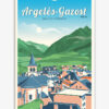 affiche-cartonnee-argeles-gazost-hautes-pyrenees-altitudeposters Affiche cartonnée Argelès-Gazost Hautes-Pyrénées