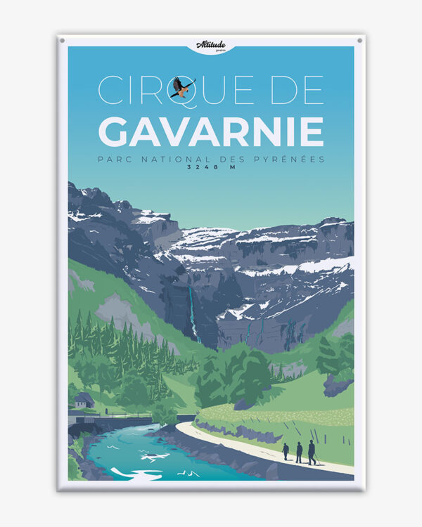 affiche-cartonnee-cirque-gavarnie-pyrenees-altitudeposters Affiche cartonnée Cirque de Gavarnie Pyrénées