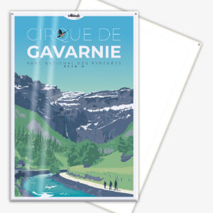 affiche-cartonnee-cirque-gavarnie-pyrenees-altitudeposters-img2 Affiche cartonnée Cirque de Gavarnie Pyrénées