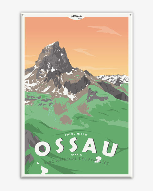 affiche-cartonnee-pic-du-midi-ossau-pyrenees-altitudeposters Affiche cartonnée Pic du Midi d'Ossau Pyrénées