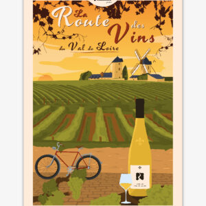 carte-postale-la-route-des-vins-du-val-de-loire-altitudeposters Carte postale La Route des vins du Val de Loire