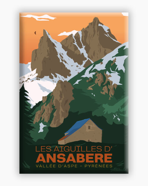 magnet-aiguilles-ansabere-pyrenees-altitudeposters Magnet Les Aiguilles d'Ansabères Vallée d'Aspe Pyrénées