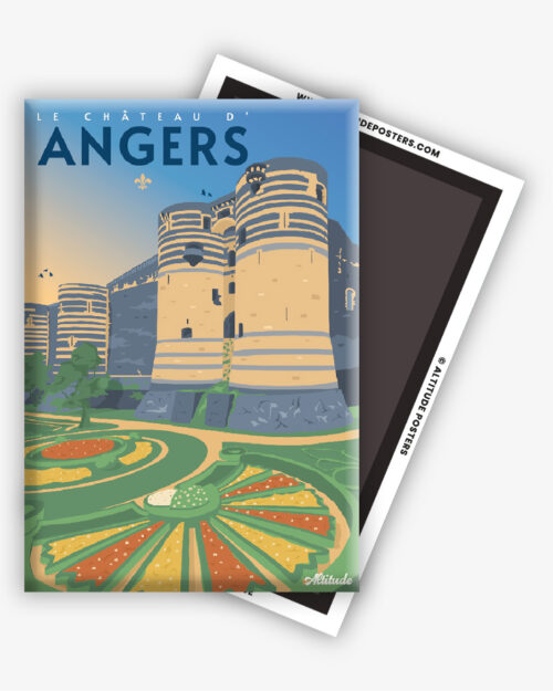 Magnet Château d'Angers Anjou Val de Loire