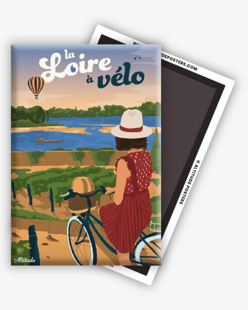 Magnet La Loire à vélo - itinéraire cyclotouristique en France