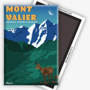 magnet-mont-valier-pyrenees-altitudeposters-img2 Magnet Mont Valier Couserans Ariège Pyrénées