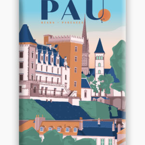 magnet-pau-pyrenees-altitudeposters Magnet Pau Béarn Pyrénées