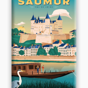 Magnet Saumur - Château - Val de Loire