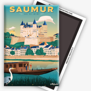 Magnet Saumur - Château - Val de Loire