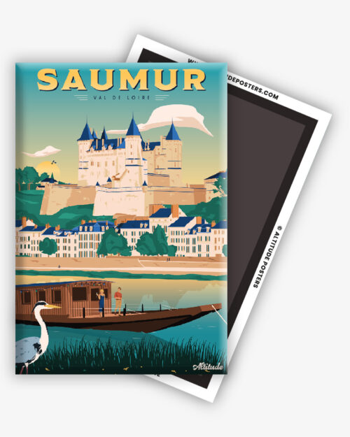 Magnet Saumur - Château - Val de Loire