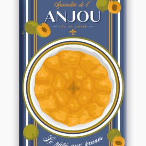 magnet-specialite-anjou-le-pate-aux-prunes-altitudeposters Magnet Le pâté aux prunes - Spécialité de l'Anjou - Val de Loire
