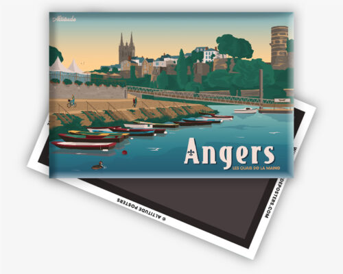 Magnet Angers Les Quais de la Maine - Anjou Val de Loire