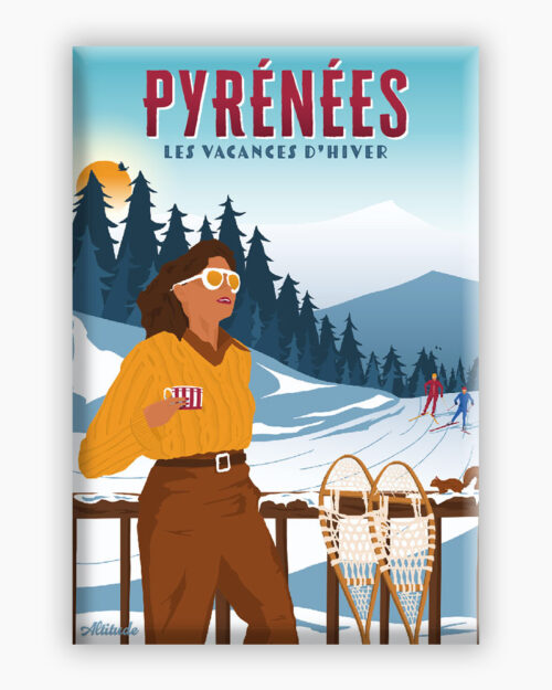 magnet-pyrenees-vacances-hiver-altitudeposters Magnet Pyrénées Les vacances d'hiver