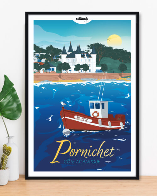 Affiche Pornichet - Côte Atlantique