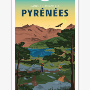 carte-postale-randonner-dans-les-pyrenees-altitudeposters Carte postale Randonner dans les Pyrénées