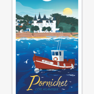 carte-postale-pornichet-loire-atlantique-altitudeposters Carte postale Pornichet - Loire Atlantique