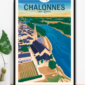 affiche-chalonnes-sur-loire-anjou-val-de-loire-altitudeposters-img2 Affiche Chalonnes-sur-Loire - Anjou Val de Loire