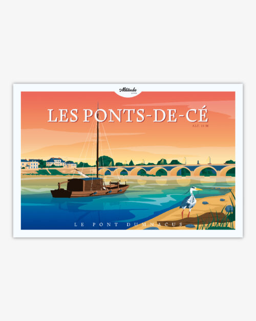 Affiche Les Ponts-de-Cé - Anjou