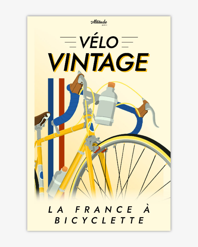 affiche-velo-vintage-altitudeposters Affiche Vélo Vintage