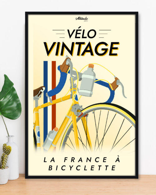 Affiche Vélo Vintage