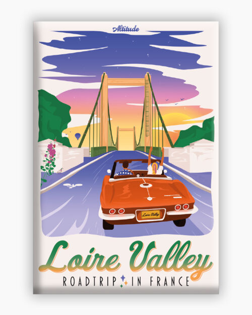 magnet-loire-valley-roadtrip-in-france-altitudeposters Magnet Loire Valley Roadtrip in France