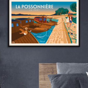 affiche-la-possonniere-altitudeposters-img2 Affiche Port de La Possonnière