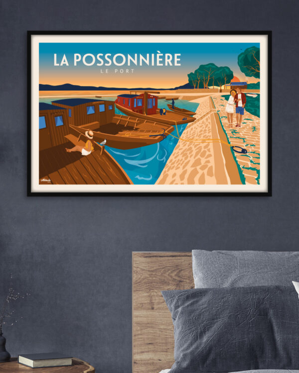 Affiche Port de La Possonnière