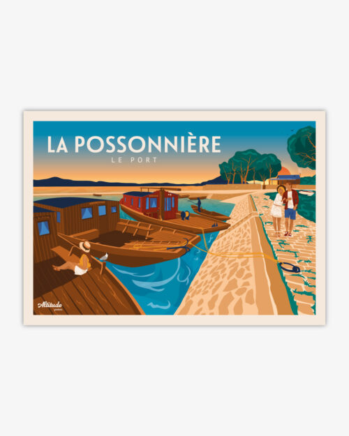 Carte postale Port de La Possonnière